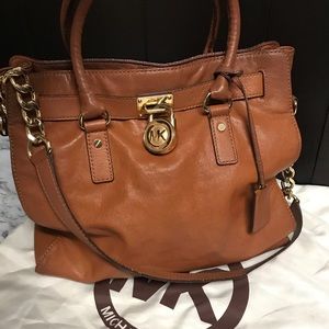 AUTHENTIC MICHAEL KORS HAMILTON BAG LRG